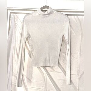 Brandy Melville White Turtleneck Sweater